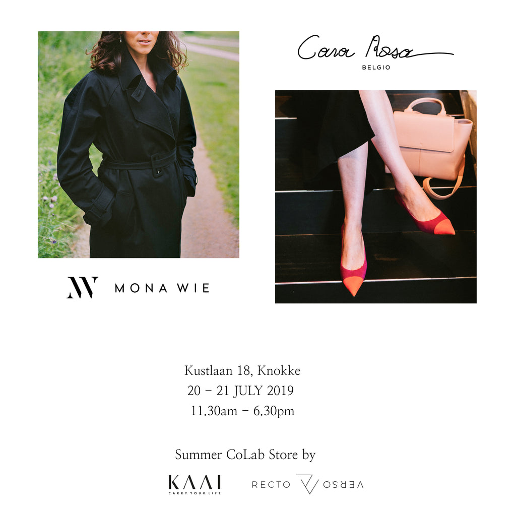 MONA WIE and CARA ROSA in Knokke on 20 & 21 July