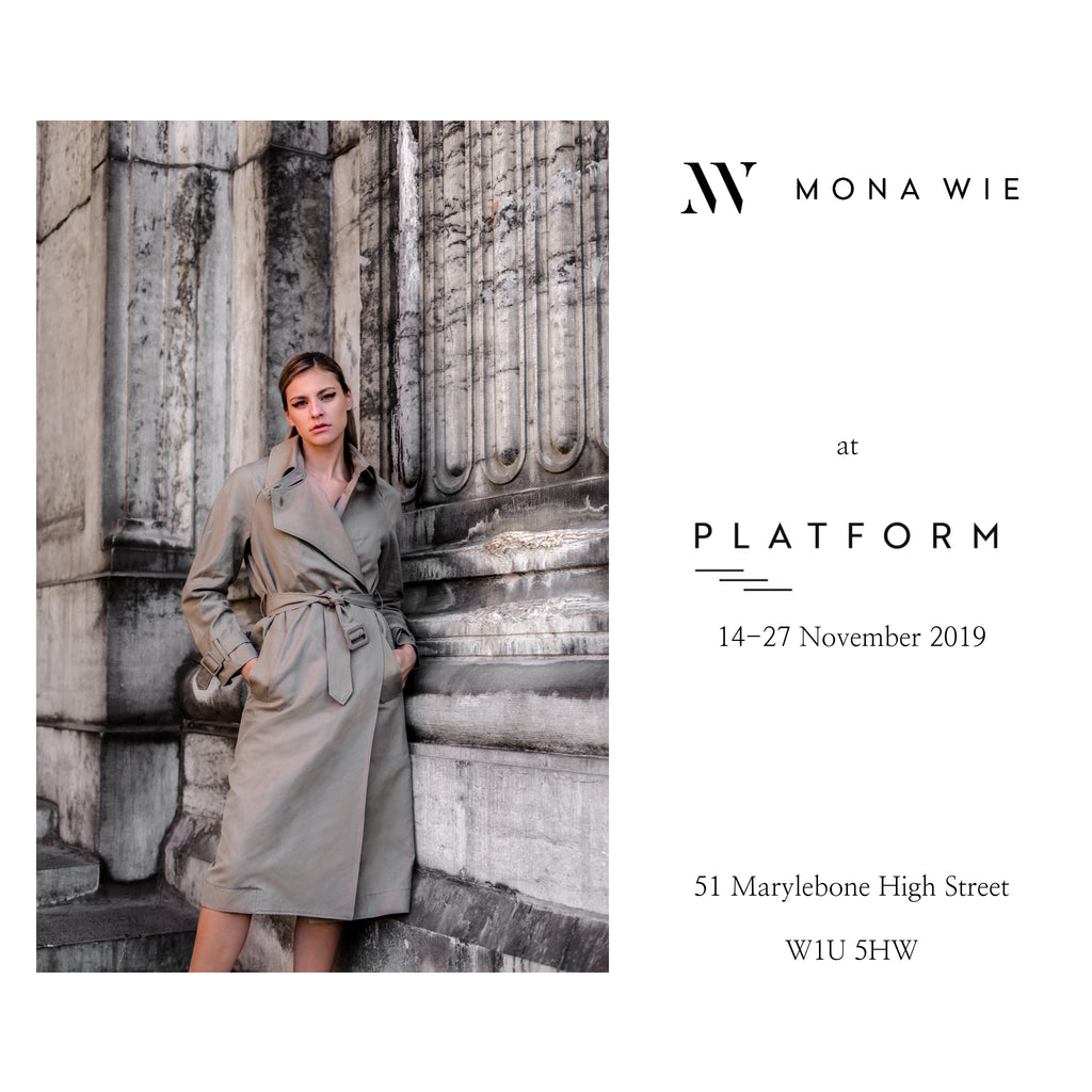 MONA WIE in London from 14 to 27 November 2019